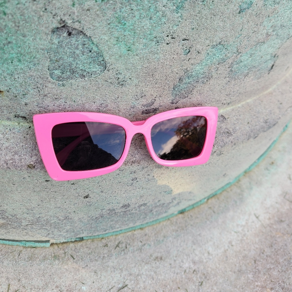 Pink sunglasses